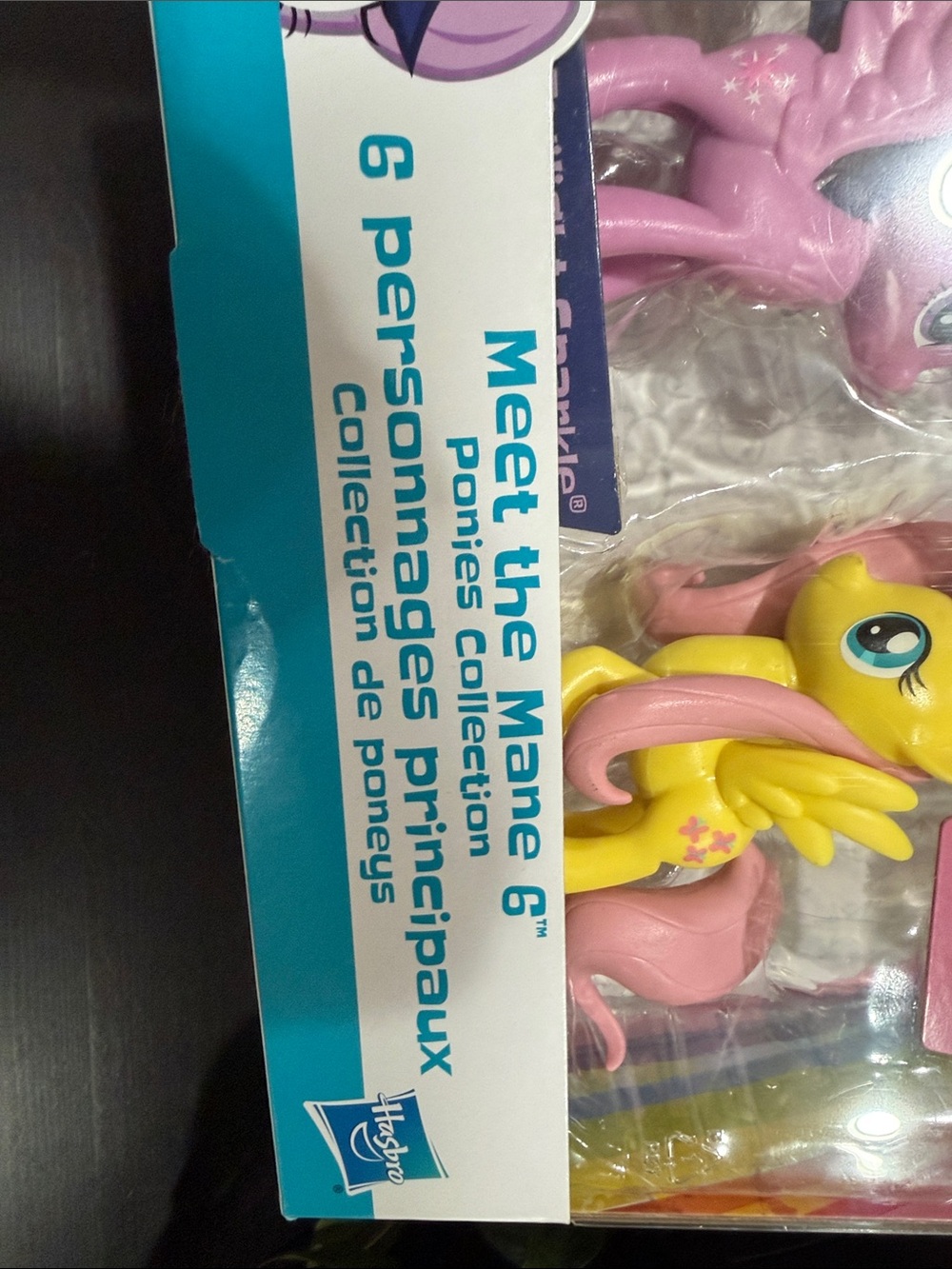 My Little Pony Mane 6 Figure Set - Pink, Purple, Yellow, Orange, Blue, White - Picture 3 of 3